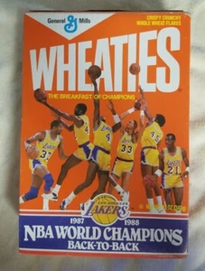 Los Angeles Lakers 1987-1988 Back To Back Wheaties - Bild 1 von 11