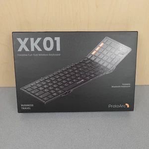 ProtoArc Poldable Keyboard XK01 Portable Bluetooth Business Travel Good - Picture 1 of 10