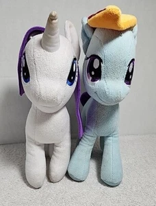 Lote de peluches de peluche My Little Pony arco iris tablero y rareza TY Aurora - Imagen 1 de 17