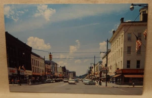 Main Shopping District Dominick Street, ROME, New York Vintage Postcard - Picture 1 of 2