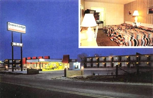 INV. H 1612 LUMBERTON, N.C. POSTCARD, ECONO LODGE - Picture 1 of 2