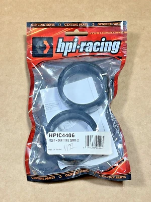 HPI Racing HPIC4406 T-Drift Tire 26mm (2) RC Parts New Old Stock Genuine - Image 1 of 4