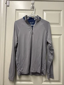 Johnnie-O Performance Steffen 1/4 Zip Pullover Layering UPF 50+ Sun Protection S - Picture 1 of 5