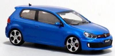 VW Volkswagen Golf GTi (Mk6)  - blue - MaxWell 1:64 - Immagine 1 di 4