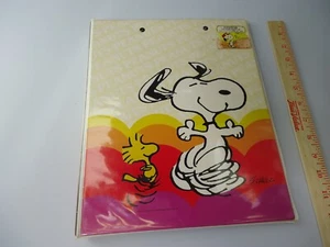 Snoopy 1958 school binder vintage Peanuts collection - Picture 1 of 3