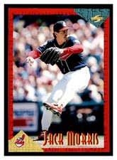 1994 Score Rookie & Traded #RT21 JACK MORRIS Cleveland Indians ~G1E