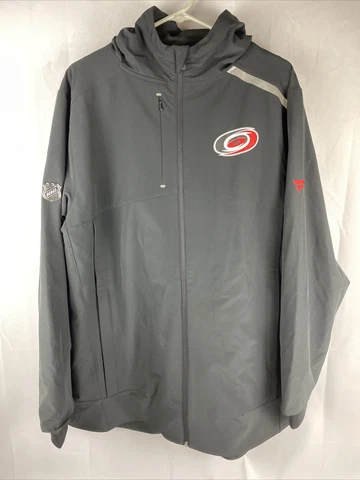 Mens Carolina Hurricanes Fanatics Authentic Pro Rinkside Full-Zip Jacket L Cover