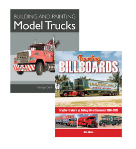 Building Model Trucks & Traveling Billboards 2 Book Set