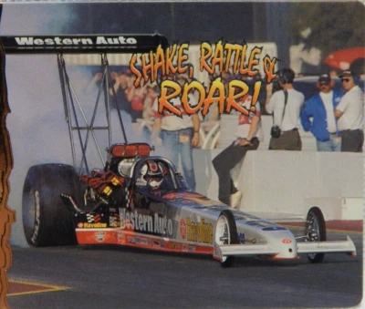 SHELLY ANDERSON WESTERN AUTO/HAVOLINE TOP FUEL DRAGSTER NHRA TRADING CARD #10 - Image 1 of 3