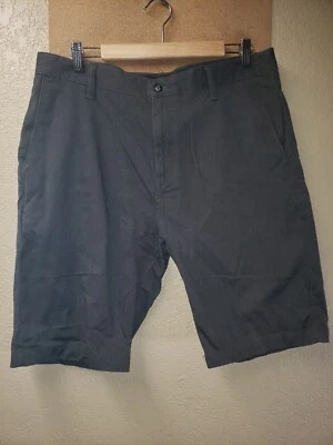 VOLCOM Mens 34" Waist gray chino shorts Combine ship Discount - Image 1 of 3