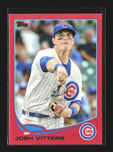 2013 Topps Baseball #561 Josh Vitters Red Parallel