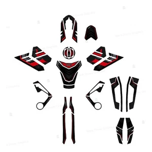 Set adesivi 3D protezioni compatibili con KAWASAKI Versys 650 2022 - Imagen 1 de 23