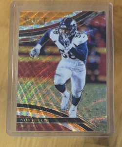 2017 Panini Select Field Level Orange/Red Prizm Von Miller #41/99 Broncos/Bills