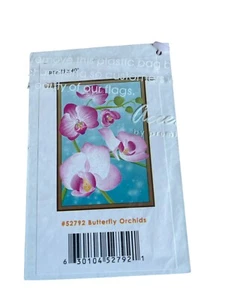 House Flag Orchids Butterfly Large 28x40” Fits Standard Pole Premier Garden NWT - Picture 1 of 4