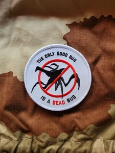 Starship Troopers Dead Bug Mobile Infantry Morale Airsoft Military Army Patch - Picture 1 of 1