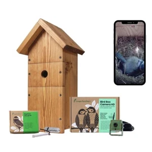 WiFi HD Bird Box Camera & Bird Box Starter Pack - Picture 1 of 10
