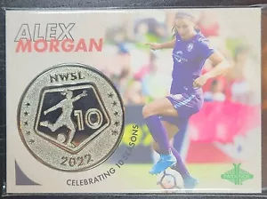 ALEX MORGAN 2022 PARKSIDE NWSL PARAMOUNT COIN INSERT SP SAN DIEGO WAVE #CR2 - Picture 1 of 2