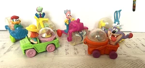 Lote de 6 rodillos de burbujas extravagantes de colección McDonald's Happy Meal Looney Tunes Tiny Toons - Imagen 1 de 3