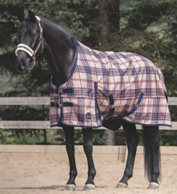 HKM Cambridge Highneck Weidedecke 100g Gr. 125 135 145 155 165 Regendecke - Bild 1 von 2