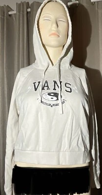 Sudadera Pullover Mujer Vans Crema Talla L Foto 1 de 4