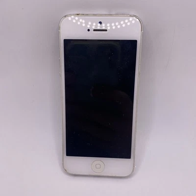 Apple iPhone 5 32GB GSM A1429 白色 银色 Verizon — 第 1/4 张图片