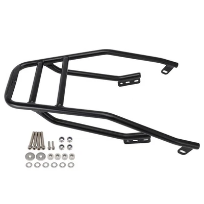 Portaequipajes trasero negro para Moto Guzzi V9 Roamer Bobber 2018-2025 Foto 1 de 4