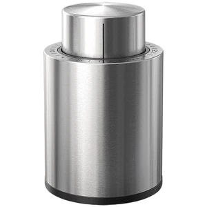 304 Stainless Steel Wine Stopper Vacuum Pump with Date Markings for Wine Lovers - Picture 1 of 9