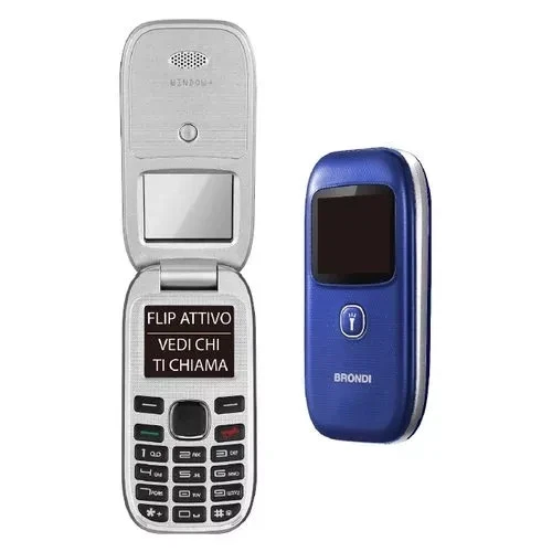Brondi Window 4.5 Cm 1.77" Blu Telefono Cellulare Basico 10278092