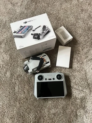 DJI Mini 3 Pro Camera Drone (with RC Remote & Extra Battery) - Used  - Image 1 of 4
