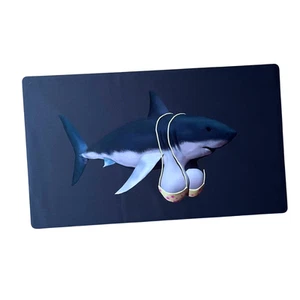Bikini Shark Meme Playmat | TCG Gaming | MTG TTRPG | Funny Playmat - Picture 1 of 2