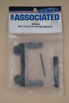 Team Associated ASC 9564 RC10 B4 RR Chas/FR Hinge Brace 1/10 RC Buggy Parts - Image 1 of 3