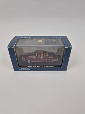 AU589 NOREV 1/43 1:43 CITROEN DS21 CABRIOLET 1972 BORDEAUX METALLISE Ref 157039 - Photo 1/4