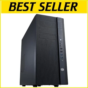 N400 Mid Tower Computer Case - 8 Fan Capacity and Tool-less SSD Installation - Afbeelding 1 van 13