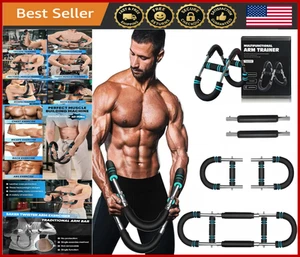 Adjustable Arm & Chest Workout Equipment 40-100lb | Portable Home Fitness Tool - Picture 1 of 8