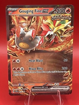 Gouging Fire ex 144 Sv: Scarlet & Violet Promo Cards Holo - Image 1 of 2