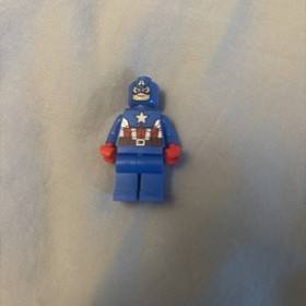 LEGO MARVEL Mini-figure minifig SH106 Captain America 76017 - No Shield Included