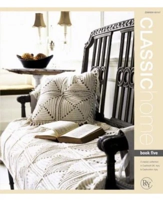 Home Knitting Patterns Crochet Rowan Classic Home Paperback Storey 16 Design NEW - Image 1 of 4