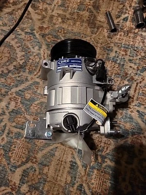 Compresor de aire acondicionado con embrague para Infiniti G35 2007-2008 M35 2008-2010 EX35 V6 3,5 L Foto 1 de 4