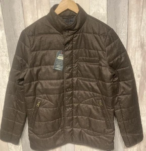 Joules Men's Brown Padded Ferncroft Jacket New with Tags Small 20 P2P - Picture 1 of 10