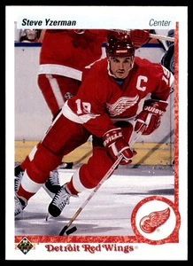 1990-91 Upper Deck #56 Steve Yzerman Detroit Red Wings - Picture 1 of 2