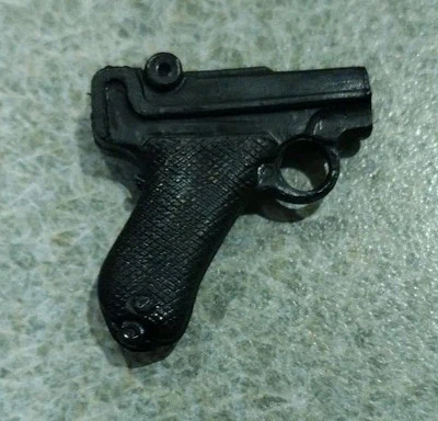 Auténtico/original Marx Johnny West Mike Hazard doble agente Luger mango de acción años 60 Foto 1 de 3