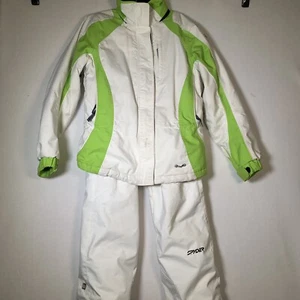 Spyder woman’s Size 8 ski jacket and pants Snow Board Winter Outdoors - Picture 1 of 24