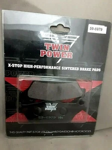 NEW Twin Power 59-6979 / 07031S X-Stop High Performance Sintered Brake Pads - Picture 1 of 1