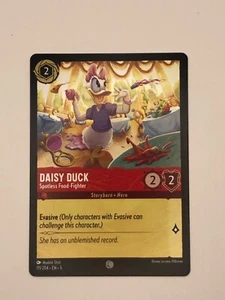 Daisy Duck Spotless Food Fighter 111/204 Lorcana Shimmering Skies Non-Foil - Picture 1 of 2