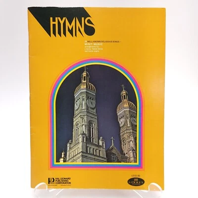 HYMNS Minit Music Religious Songbook Lowrery Teenie Genie Organs 1974 Psalms - Image 1 of 4