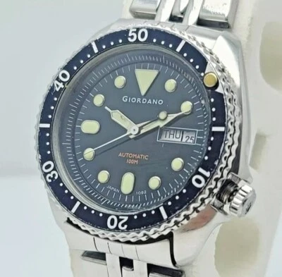 Giordano 1092.8205 Day/Date Automatic Vintage Men's Watch — 第 1/4 张图片