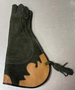 Guanto aquila lungo 17", mano destra, verde, piccolo, nuovo - Foto 1 di 3