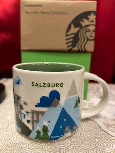 2024 STARBUCKS MUG SALZBURG 14 OUNCE MINT NEW IN BOX - Imagen 1 de 3