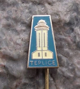 Antique Teplice Czechoslovakia Lazensky Park Tourist Souvenier Pin Badge - Picture 1 of 2