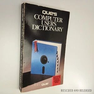 Que's Computer Users Dictionary (1990) - Preowned - Picture 1 of 8